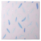 Boho Trendy Feathers Luxury Collection Fliese (Vorderseite)