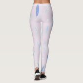Boho Trendy Feathers Luxury Collection Leggings (Rückseite)