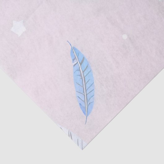 Boho Trendy Feathers Luxury Collection Seidenpapier (Ausschnitt)