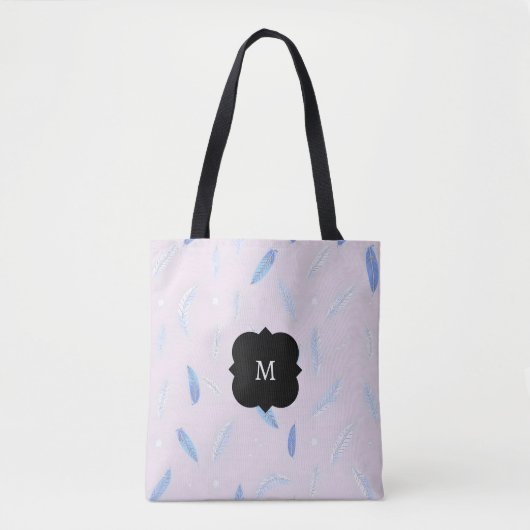 Boho Trendy Feathers Luxury Collection Tasche (Vorderseite)