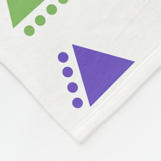 Boho Triangle Fleecedecke (Ecke)