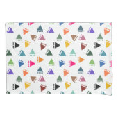 Boho Triangle Kissenbezug (Vorderseite)