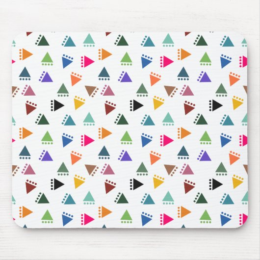 Boho Triangle Mousepad (Vorne)