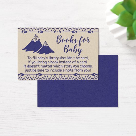 Boho Tribal Baby Dusche bringt eine Reservekarte m (Schreibtisch)