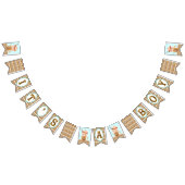 Boho Tribal Baby Showbanner Wimpelkette (Alle)