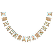 Boho Tribal Baby Showbanner