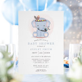 Boho Tribal Elephant Baby Shower Einladung