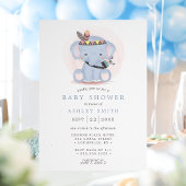 Boho Tribal Elephant Baby Shower Einladung