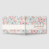 Boho Tribal feather Dreamcatcher Wedding Gästebuch (Voll)