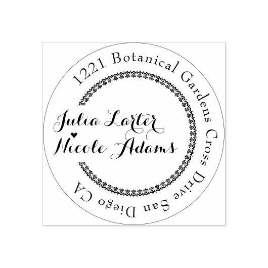 Boho Tribal feather Dreamcatcher Wedding Gummistempel (Prägung)