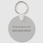 Boho Tribal Feather Pferdes Schlüsselanhänger (Rückseite)