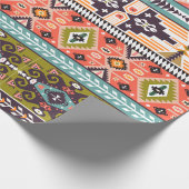Boho Tribal Geometric Muster Südwestaztec Geschenkpapier