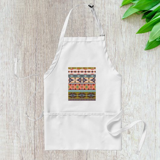 Boho Tribal Geometric Muster Südwestaztec Schürze