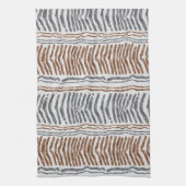 Boho-Tribal-Gestreifter Küchenhandtuch Geschirrtuch (Vertikal)