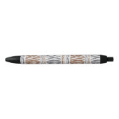 Boho-Tribal-Gestreifter Kugelschreiber (Vorderseite)