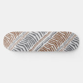 Boho-Tribal-Gestreifter Skateboard (Horizontal)
