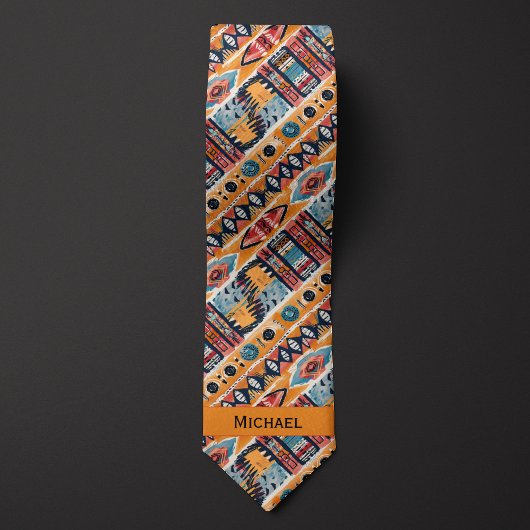 Boho Tribal Inspiriert Design Krawatte