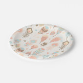 Boho Tribal Party Plate Pappteller (Schrägansicht)