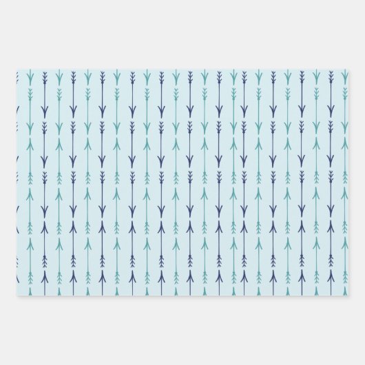 Boho Tribal Pattern Geschenkpapier Set (Vorderseite 2)