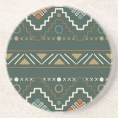 Boho Tribal Pattern Getränkeuntersetzer (Vorne)