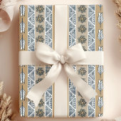 Boho-Tribal-Pfeilmuster Geschenkpapier