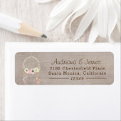 Boho Tribal Rustische Rücksendeadresse (Insitu)