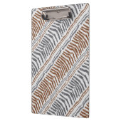 Boho-Tribal-Striped Klemmbrett (Links)