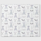 Boho-Tribal-Teepee-Geschenkverpackung Geschenkpapier (Flach)