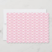 Boho Tribal Watercolor Baby Shower Einladungen (Rückseite)