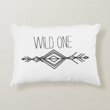 Boho Tribal Wild One Kissen