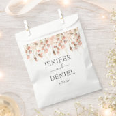 Boho Trocken-Wasserfarbe Florale Hochzeit Geschenktütchen (Ausgeschnitten)