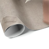 Boho Trockenblumen-Geschenkpapier Geschenkpapier (Rolleneckpunkt)