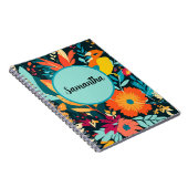 Boho-Tropen-Spiralblock, Samantha Boho Notizblock (Rechte Seite)