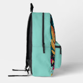 Boho Tropical Backpack for Teen Girls Bedruckter Rucksack (Links)