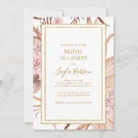 Boho Tropical Botanical | Bridal Tea Party