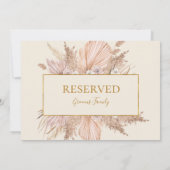 Boho Tropical Botanical | Elfenbeinsigne (Rückseite)