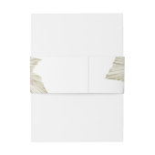 Boho Tropical Botanical | Hochzeit Einladungsbanderole (Rückseitenbeispiel)