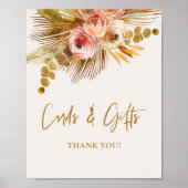 Boho Tropical Brautparty L201 Plakatunterschrift Poster (Vorne)