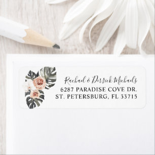Boho Tropical Floral Beach Vibe