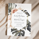 Boho Tropical Floral | Hochzeit Einladung