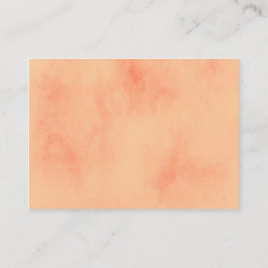 Boho Tropical Luau Books for Baby Enclosure Card Begleitkarte (Rückseite)