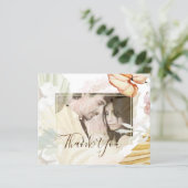 BOHO Tropical Pampas Grass Wedding (Stehend Vorderseite)