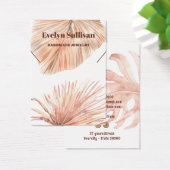 boho tropische Halskette-Grafikkarte (Schreibtisch)