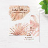 boho tropische Ohrring-Display-Karte (Schreibtisch)