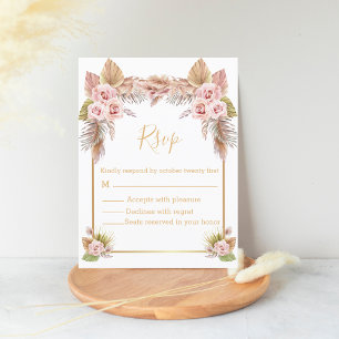 Boho tropische uAwg Postkarte