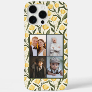 Boho-Tulpen-Personalisierbare Foto-iPhone-Hülle iPhone 16 Pro Max Hülle
