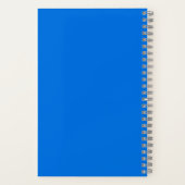 Boho Turquoise Dream Catcher Watercolor Journal Notizblock (Rückseite)