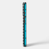 Boho Turquoise Tribal iPhone Case (Rückseite / Links)