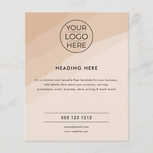 Boho-Tutor-Flugblatt | Sorgfältig verpackt Flyer (Vorne)