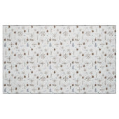 Boho Twigs & Pinecone Weihnachtsausweis986 Stoff (Fat Quarter (45,7 x 55,9 cm))